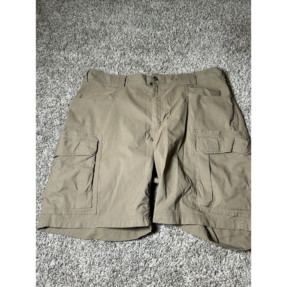 Duluth Trading Co.‎ | Khacki Cargo Shorts w/Elastic Waist Men's XL